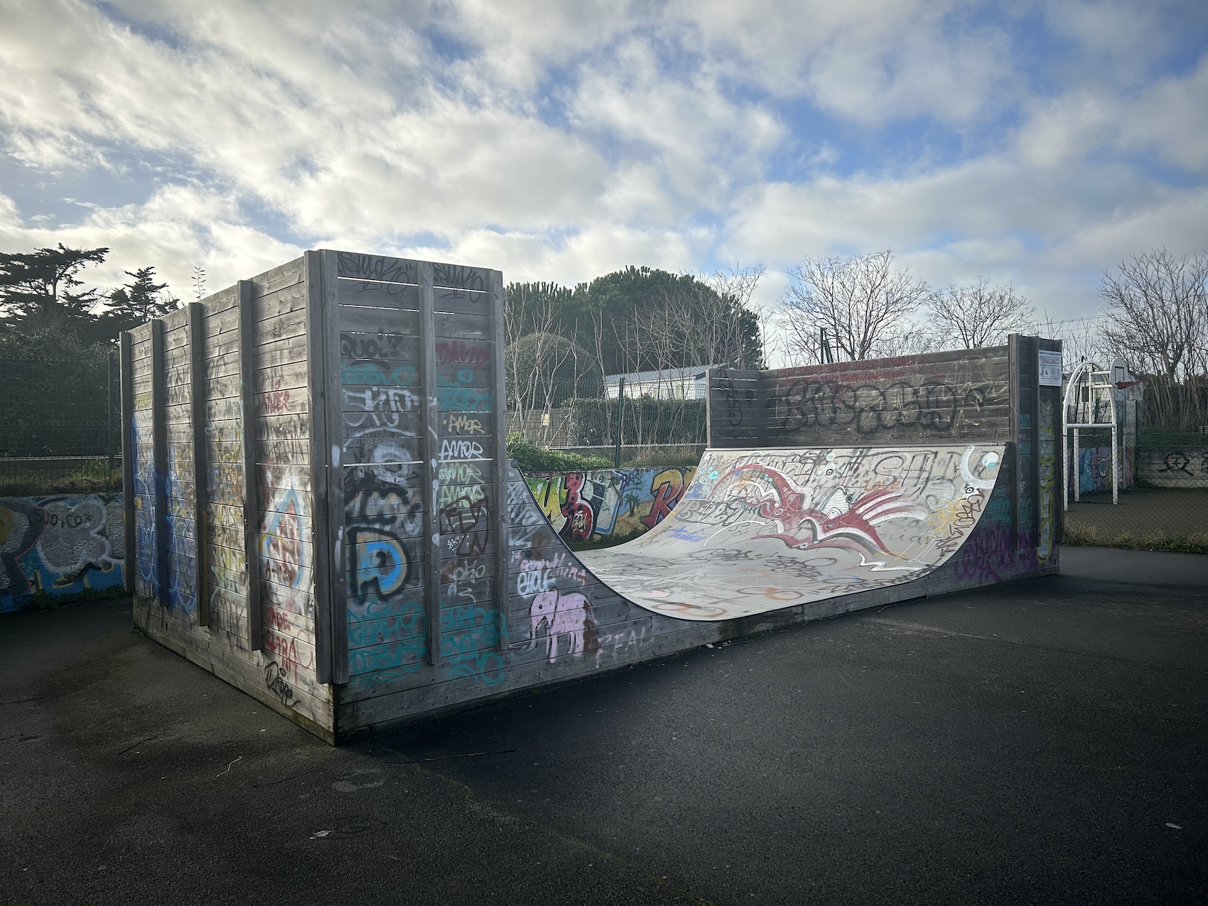 La Couarde sur Mer skatepark